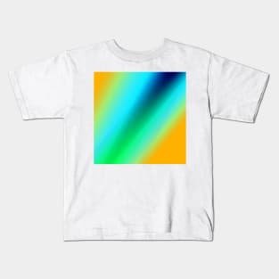 BLUE GREEN ABSTRACT TEXTURE PATTERN BACKGROUND Kids T-Shirt